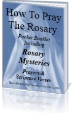 FREE Pocket Rosary Booklets