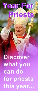  Discover what you 
 can do for priests 
 this year...